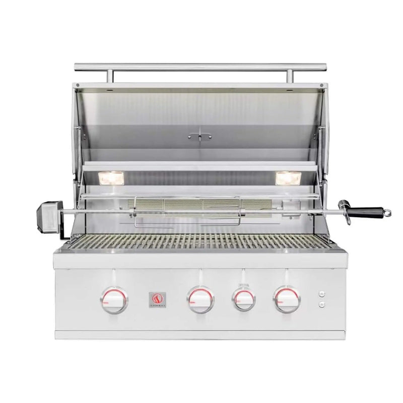 Summerset TRL Pro Built-In Grill With Rear Infrared Burner And Rotisserie Kit [TRLPRO] (SAK94108) by SAKSBY WHOLESALE
