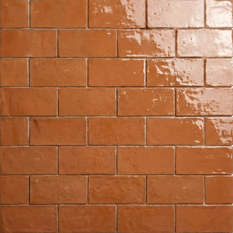 Sunrise Natural Hand Pressed Terracotta Tiles 3x6 Terracotta Natural 3x12 Tiles