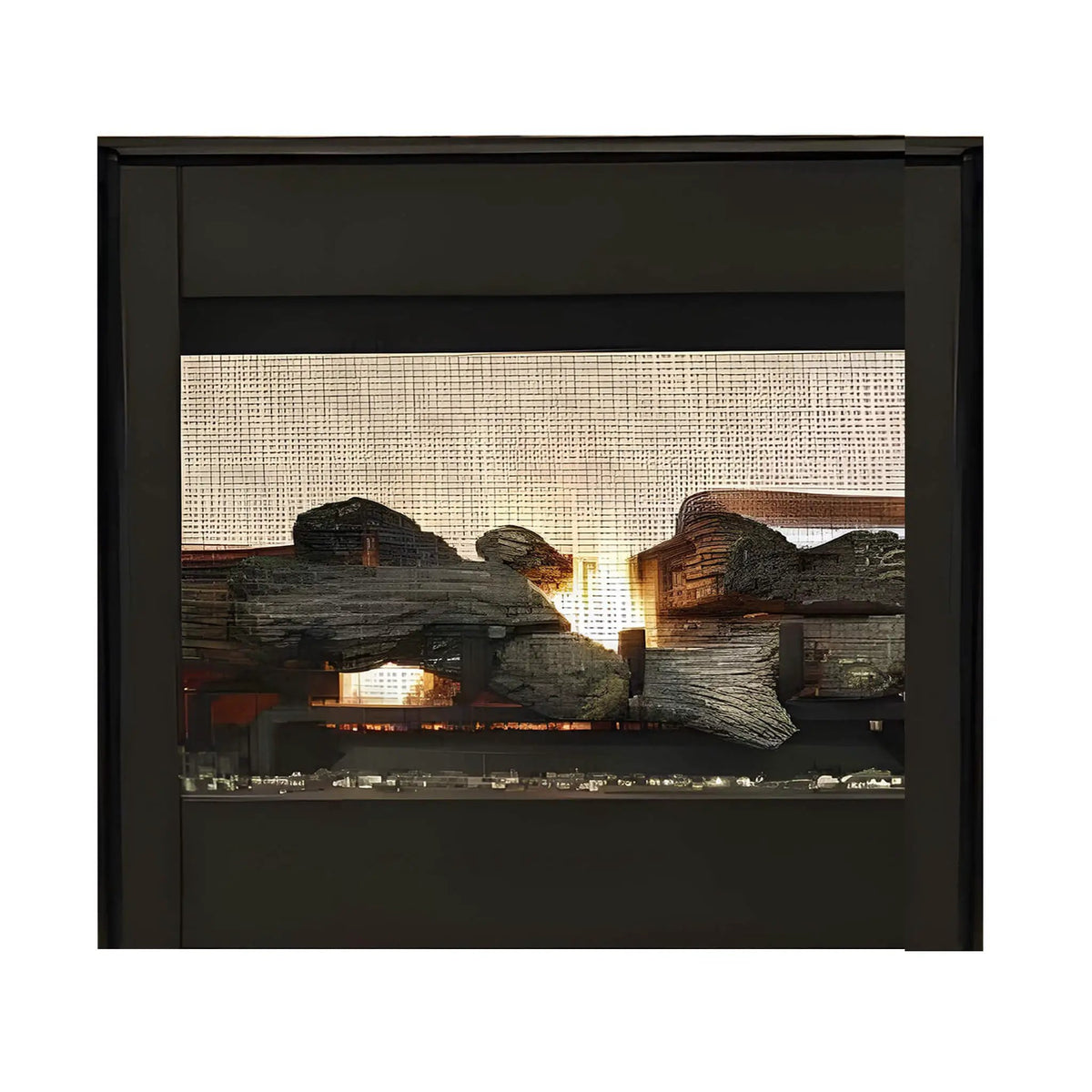 Superior Fireplaces 35-Inch Electronic Ignition Natural Gas Direct Vent See-Through Fireplace [DR35STDEN] (SAK20581) by SAKSBY WHOLESALE