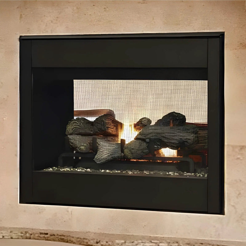 Superior Fireplaces 35-Inch Electronic Ignition Natural Gas Direct Vent See-Through Fireplace [DR35STDEN] (SAK20581) by SAKSBY WHOLESALE