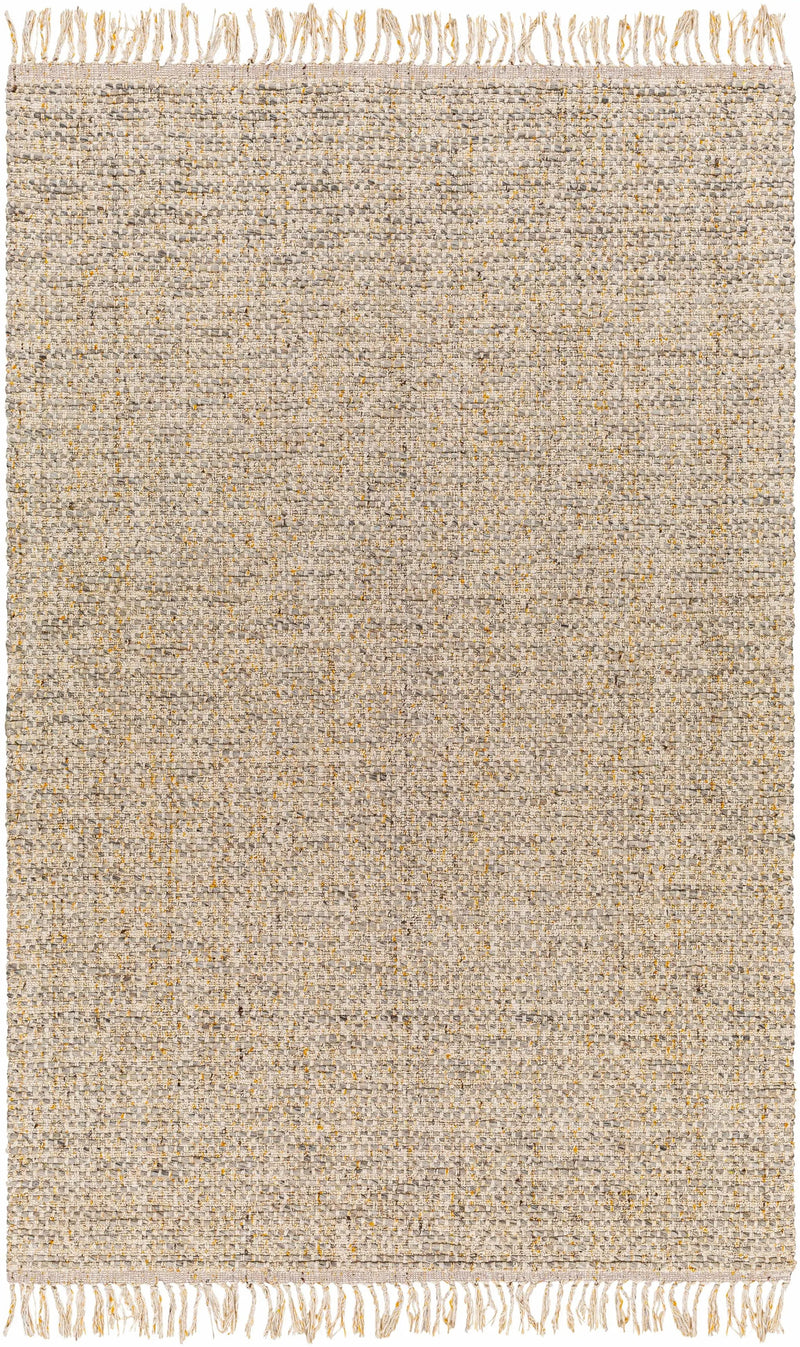 Amiel Beige Hand Woven Area Rug - Clearance by Boutique Rugs