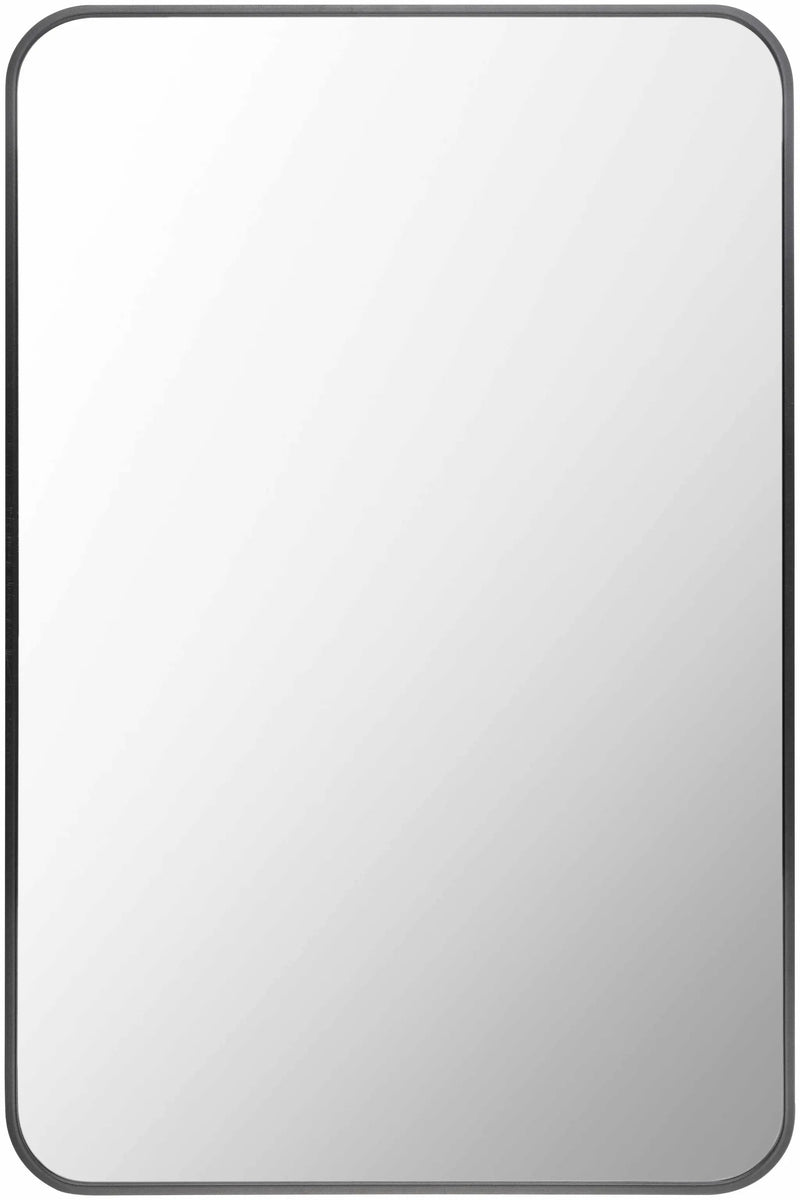 Sustinente Black Carved Mirror by Boutique Rugs