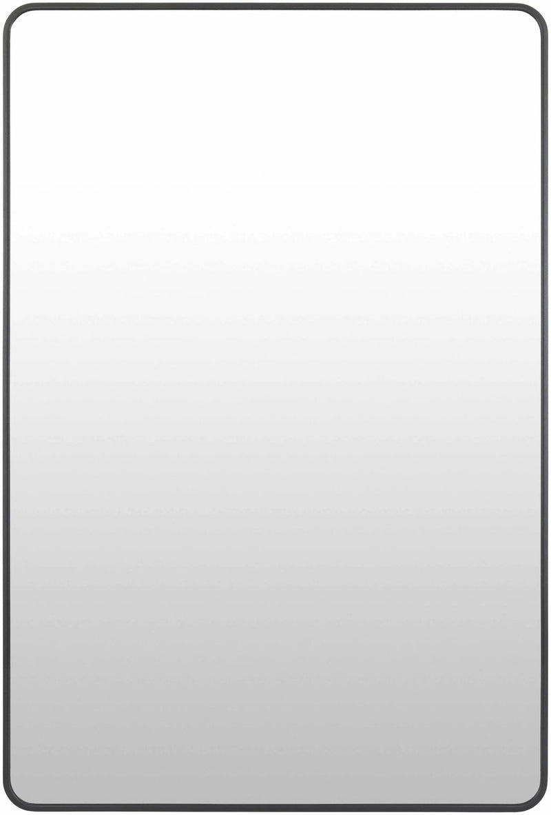 Sustinente Black Carved Mirror by Boutique Rugs
