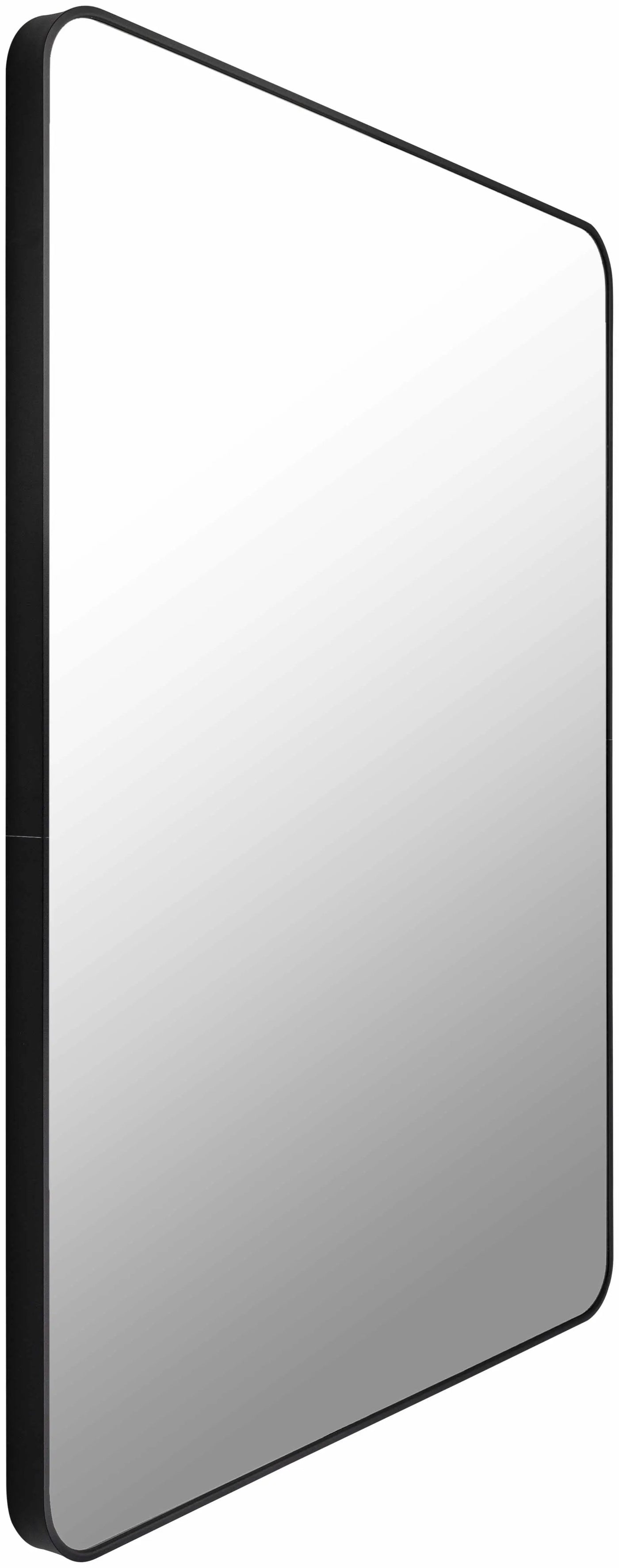 Sustinente Black Carved Mirror by Boutique Rugs