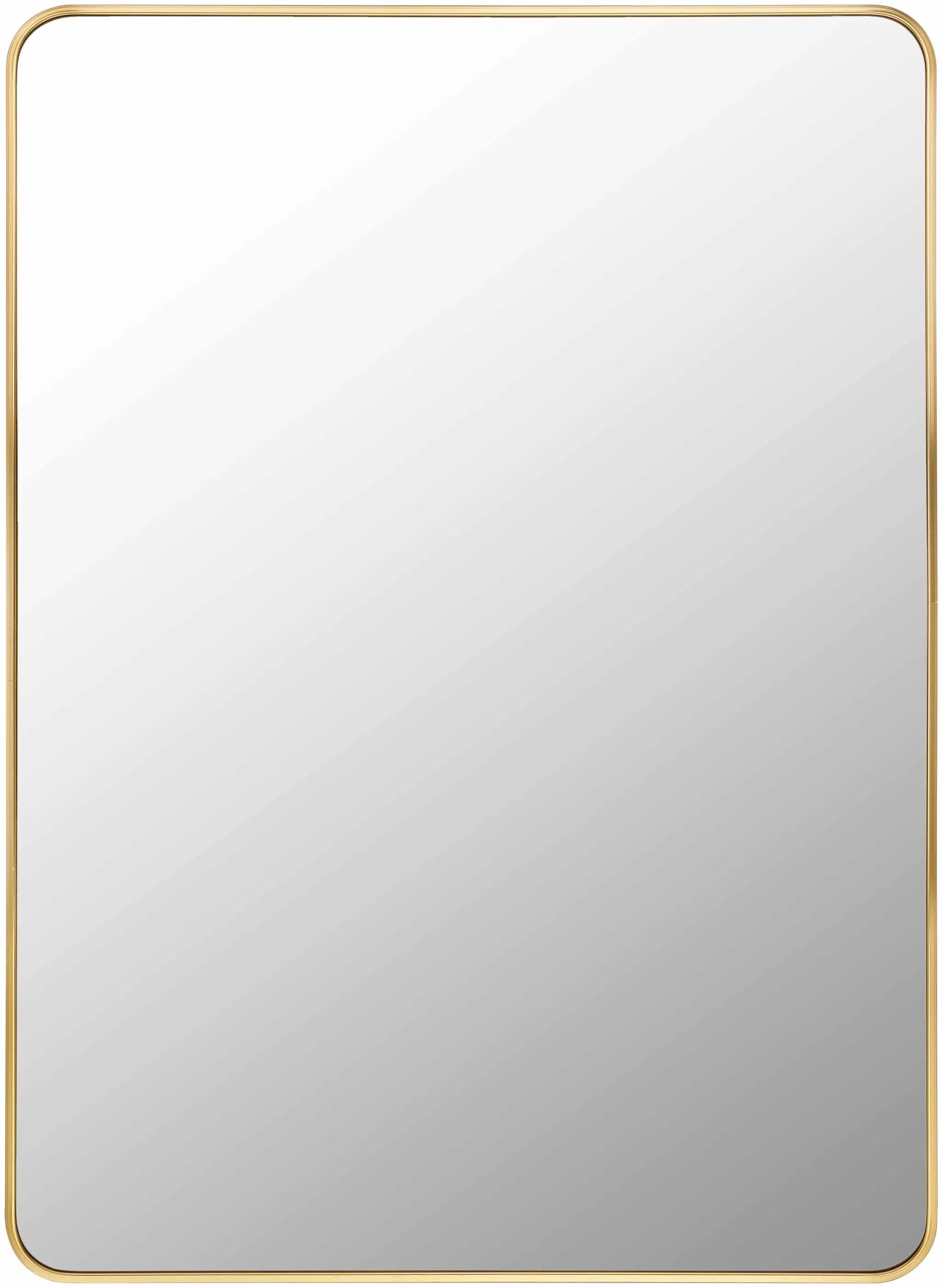 Sustinente Gold Carved Mirror by Boutique Rugs