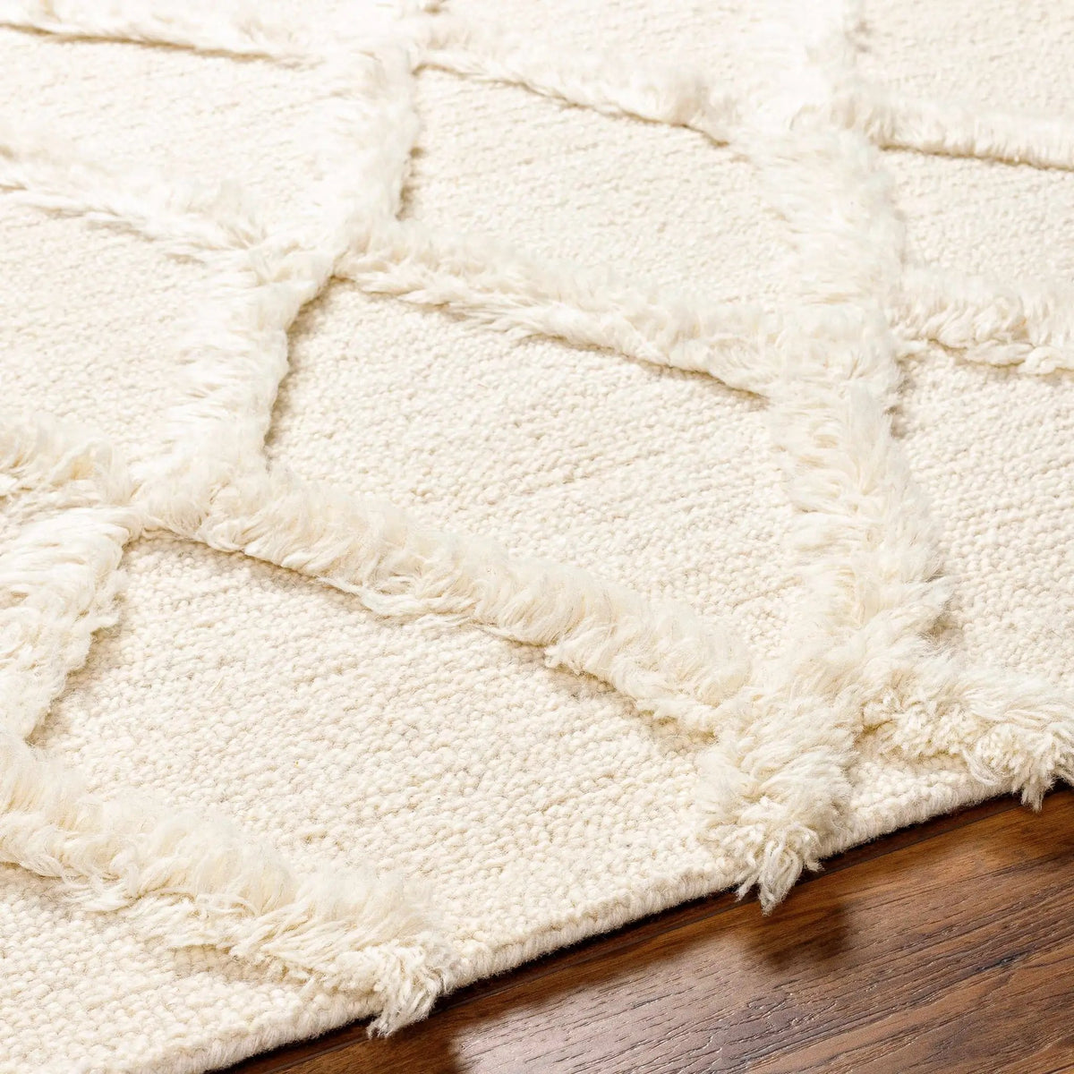 Adica Cream Wool Area Rug - Clearance, photo 4 of 4