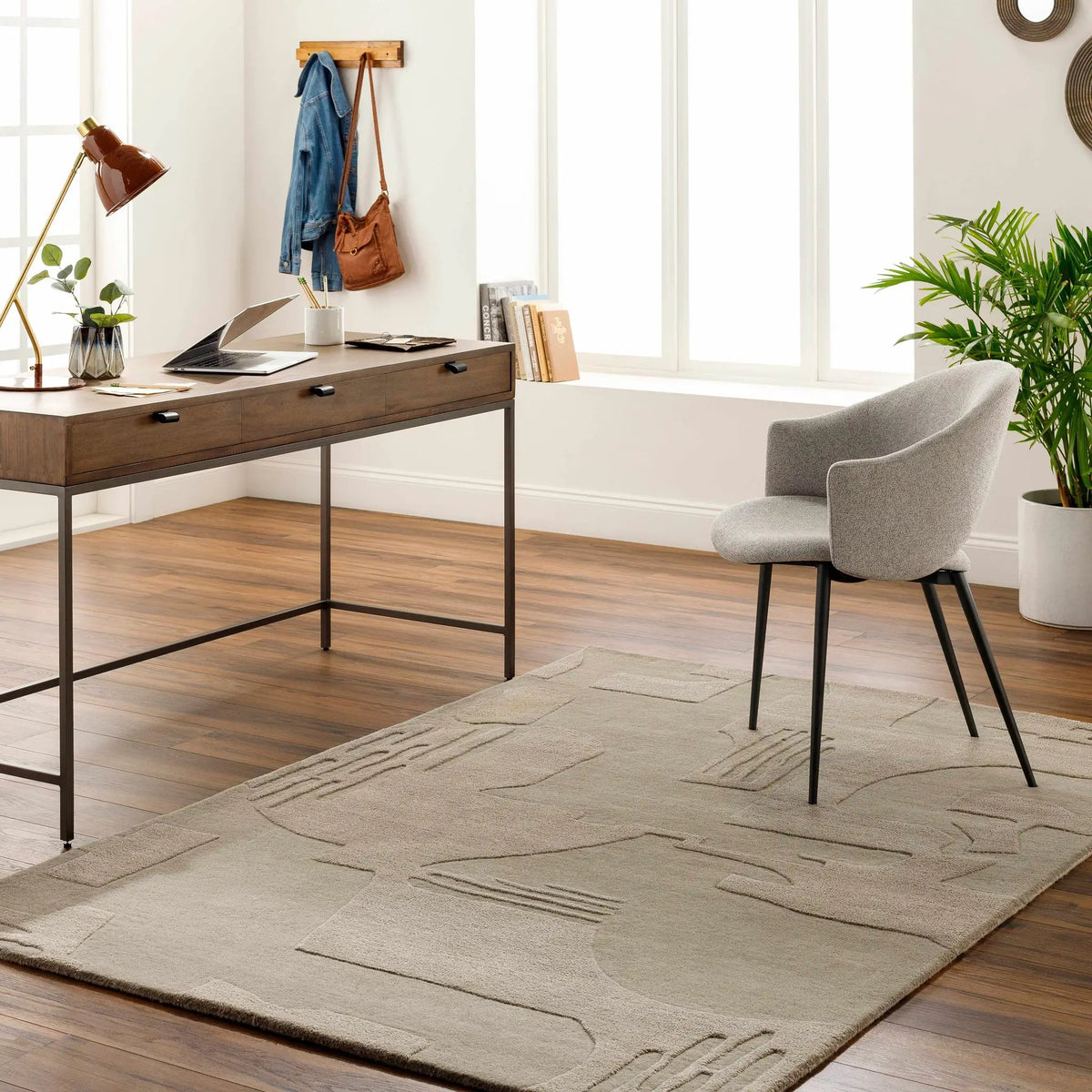 Dessa Area Rug - Clearance, installed in a room