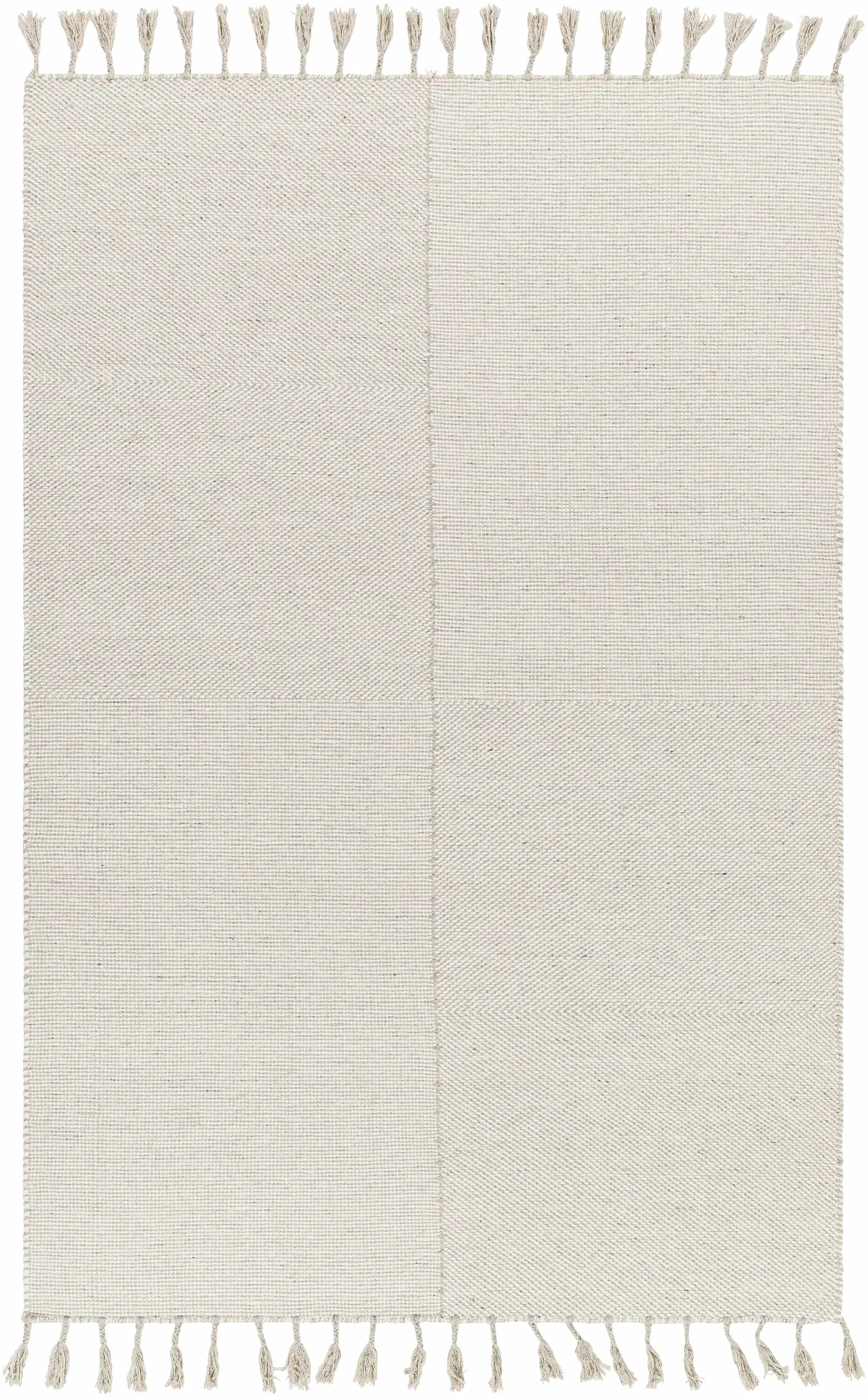 Abhay Cream Wool Area Rug - Clearance by Boutique Rugs