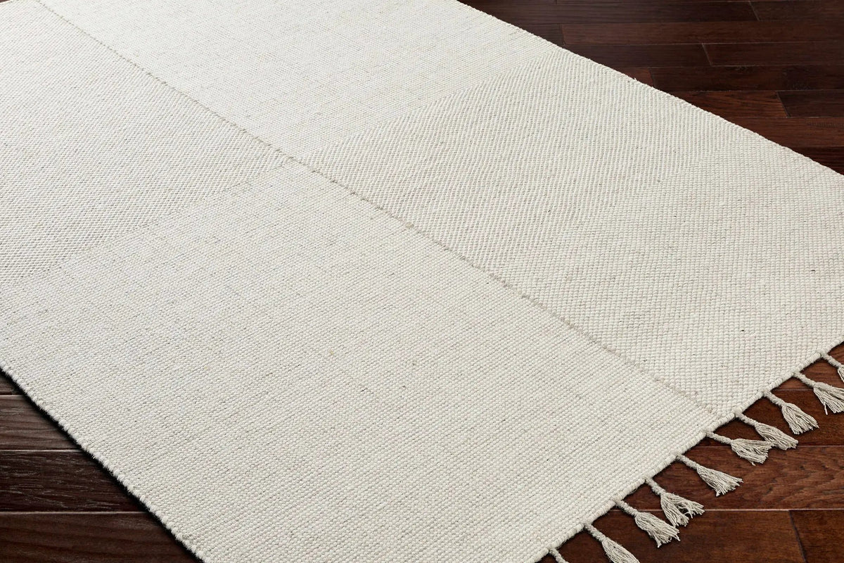 Abhay Cream Wool Area Rug - Clearance, photo 8 of 8