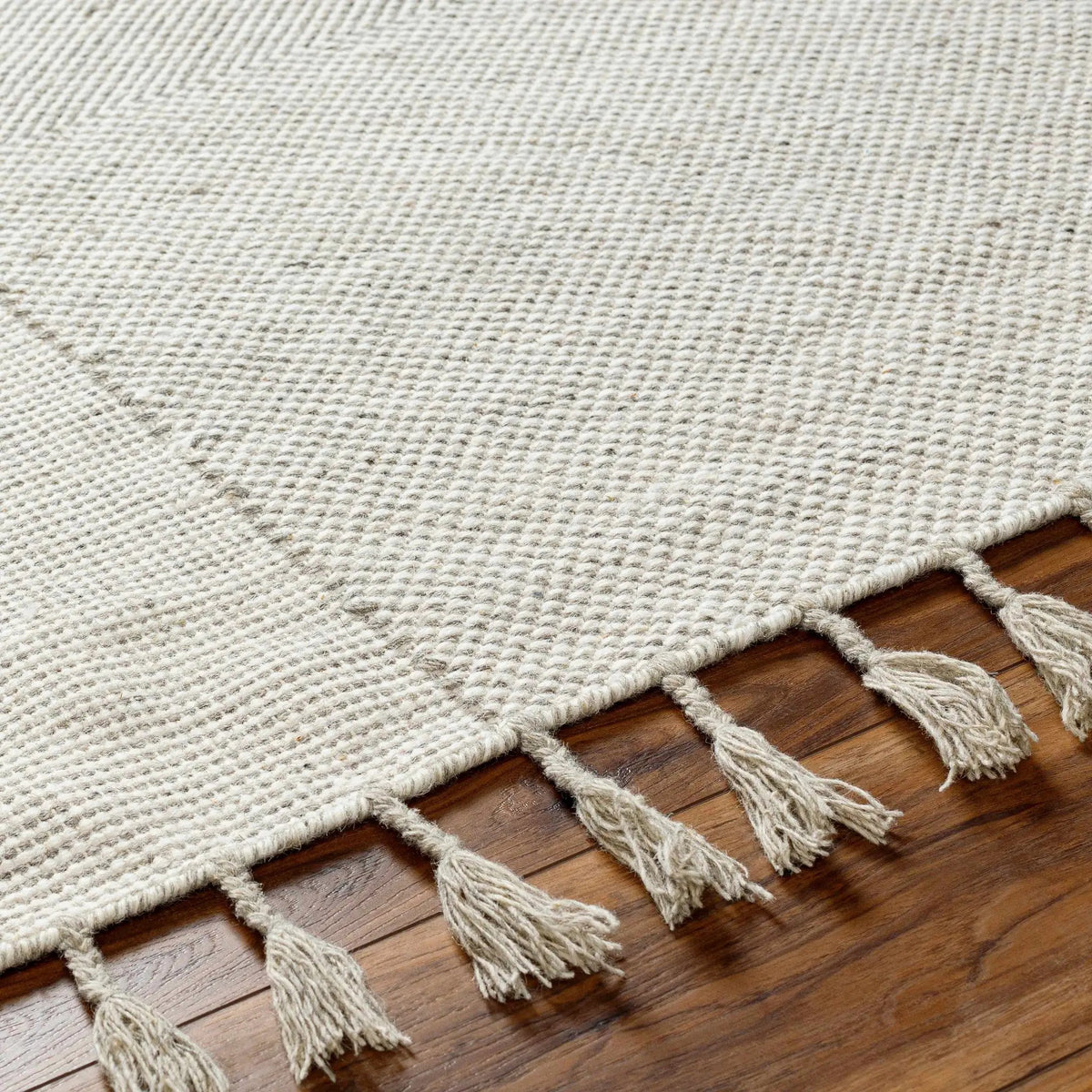 Abhay Beige Wool Area Rug - Clearance, photo 6 of 8