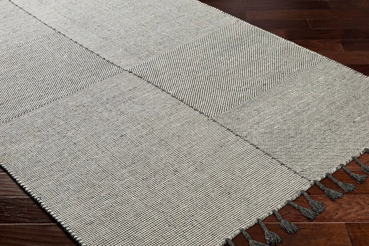 Abhay Gray Wool Area Rug - Clearance, photo 4 of 6