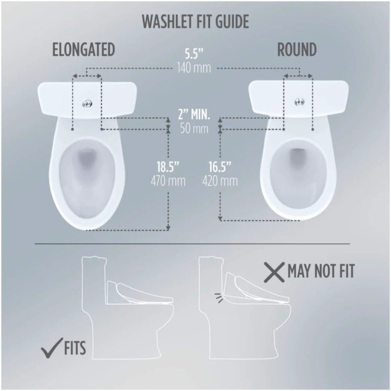 [SW4724] TOTO S7 Washlet Elongated Bidet Toilet Seat With EWater & Manual Classic/Contemporary Lid (SAK01836) by SAKSBY WHOLESALE