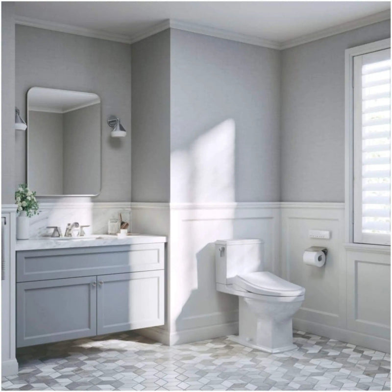 [SW4724] TOTO S7 Washlet Elongated Bidet Toilet Seat With EWater & Manual Classic/Contemporary Lid (SAK01836) by SAKSBY WHOLESALE
