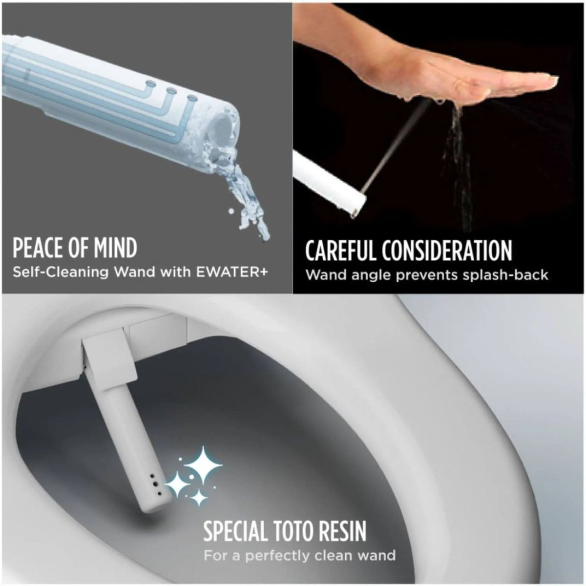 [SW4724] TOTO S7 Washlet Elongated Bidet Toilet Seat With EWater & Manual Classic/Contemporary Lid (SAK01836) by SAKSBY WHOLESALE