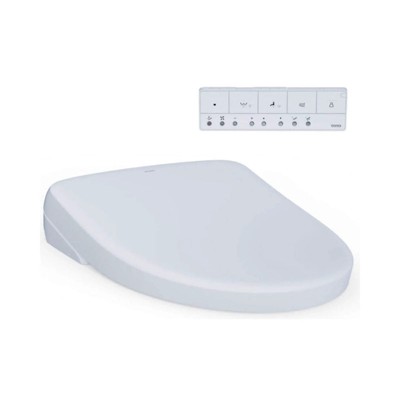 [SW4726] TOTO S7 Washlet Elongated Bidet Toilet Seat With EWater & Manual Classic/Contemporary Lid (SAK54821) by SAKSBY WHOLESALE