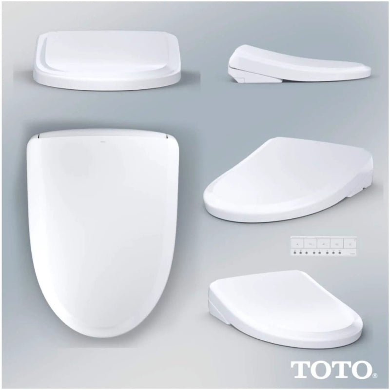 [SW4734AT40#01] TOTO S7A Washlet Elongated Bidet Toilet Seat With EWater And Classic Contemporary Lid (SAK29827) by SAKSBY WHOLESALE