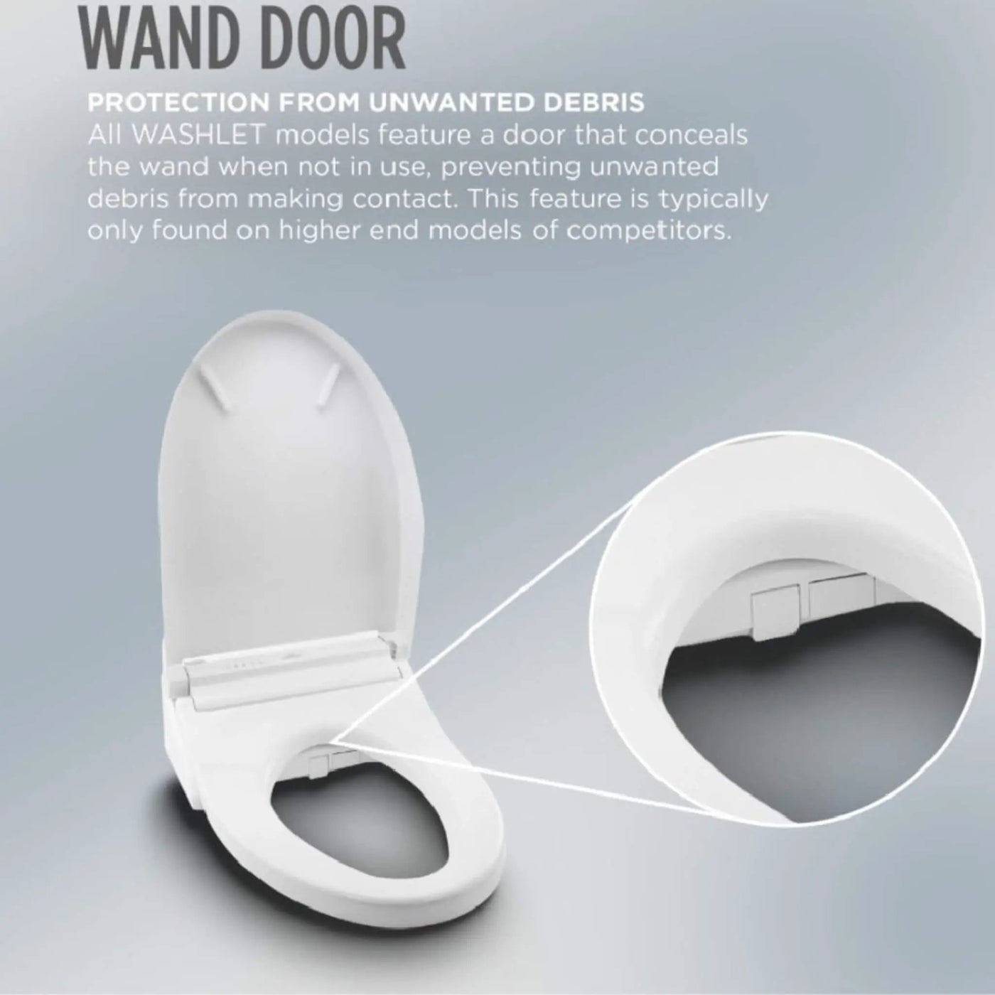 [SW4736AT40#01] TOTO S7A Washlet Elongated Bidet Toilet Seat With EWater And Auto Open/Close Contemporary Lid (SAK54823) by SAKSBY WHOLESALE