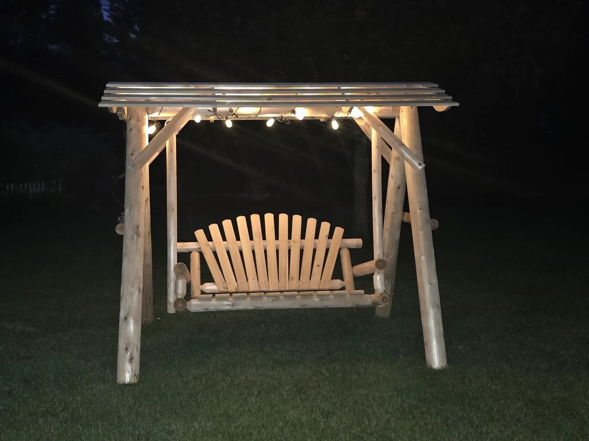 Swing Canopy for HD Swing by Cedar Creek Rustic Furniture