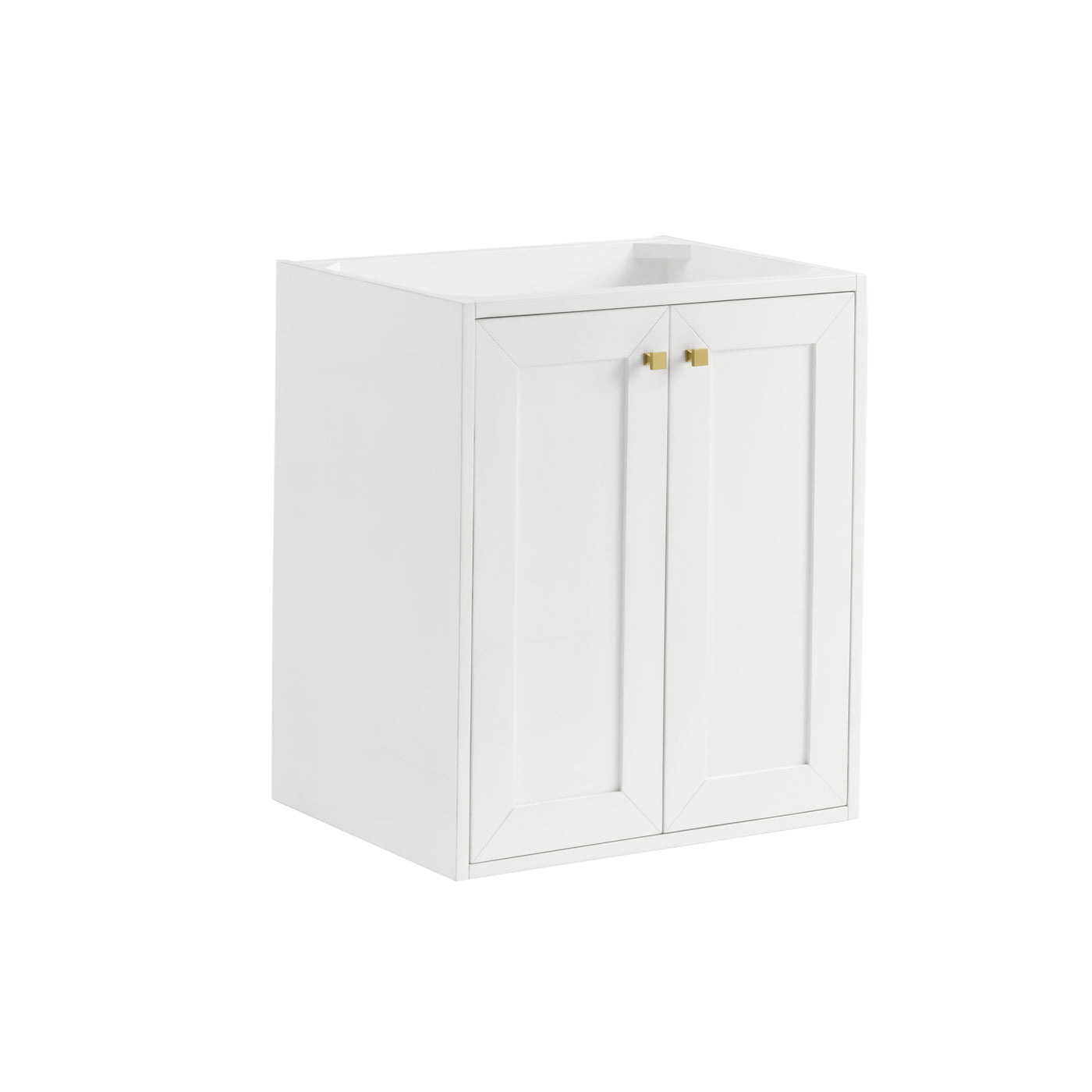James Martin Chianti 24" Single Bathroom Vanity, Glossy White, view 26
