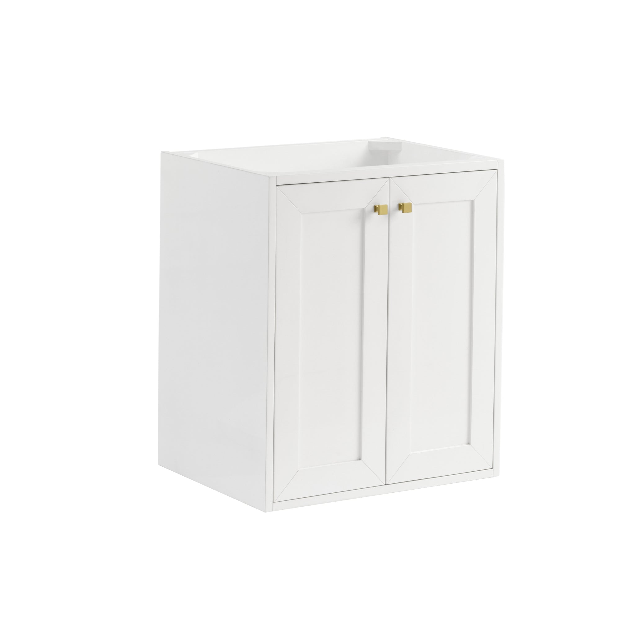 James Martin Chianti 24" Single Bathroom Vanity, Glossy White, view 26