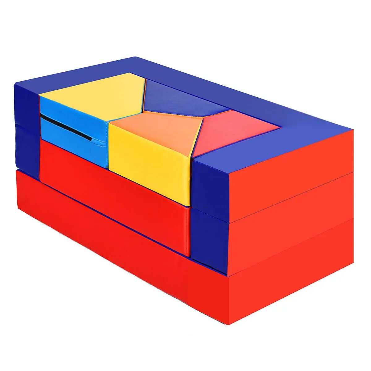 4-in-1 Crawl Climb Foam Shapes Toddler Kids Playset, photo 7 of 8