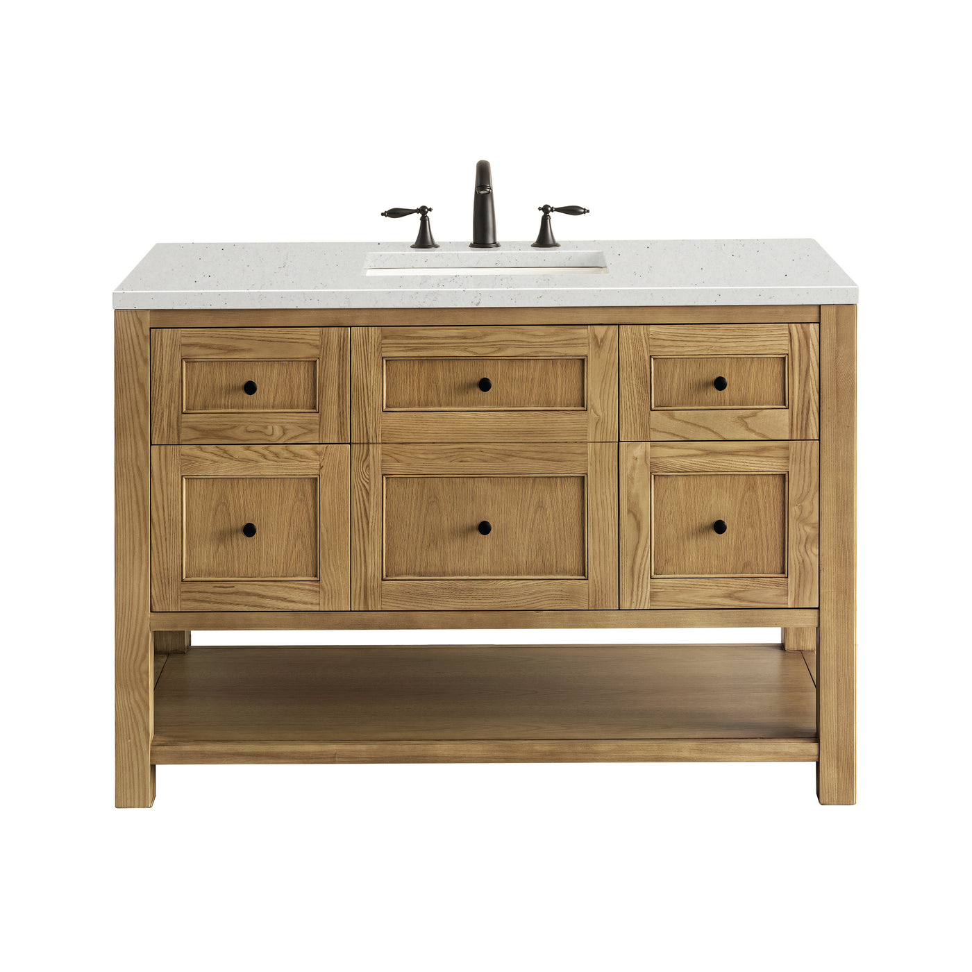 James Martin Breckenridge 48" Single Bathroom Vanity, Light Natural Oak, view 32