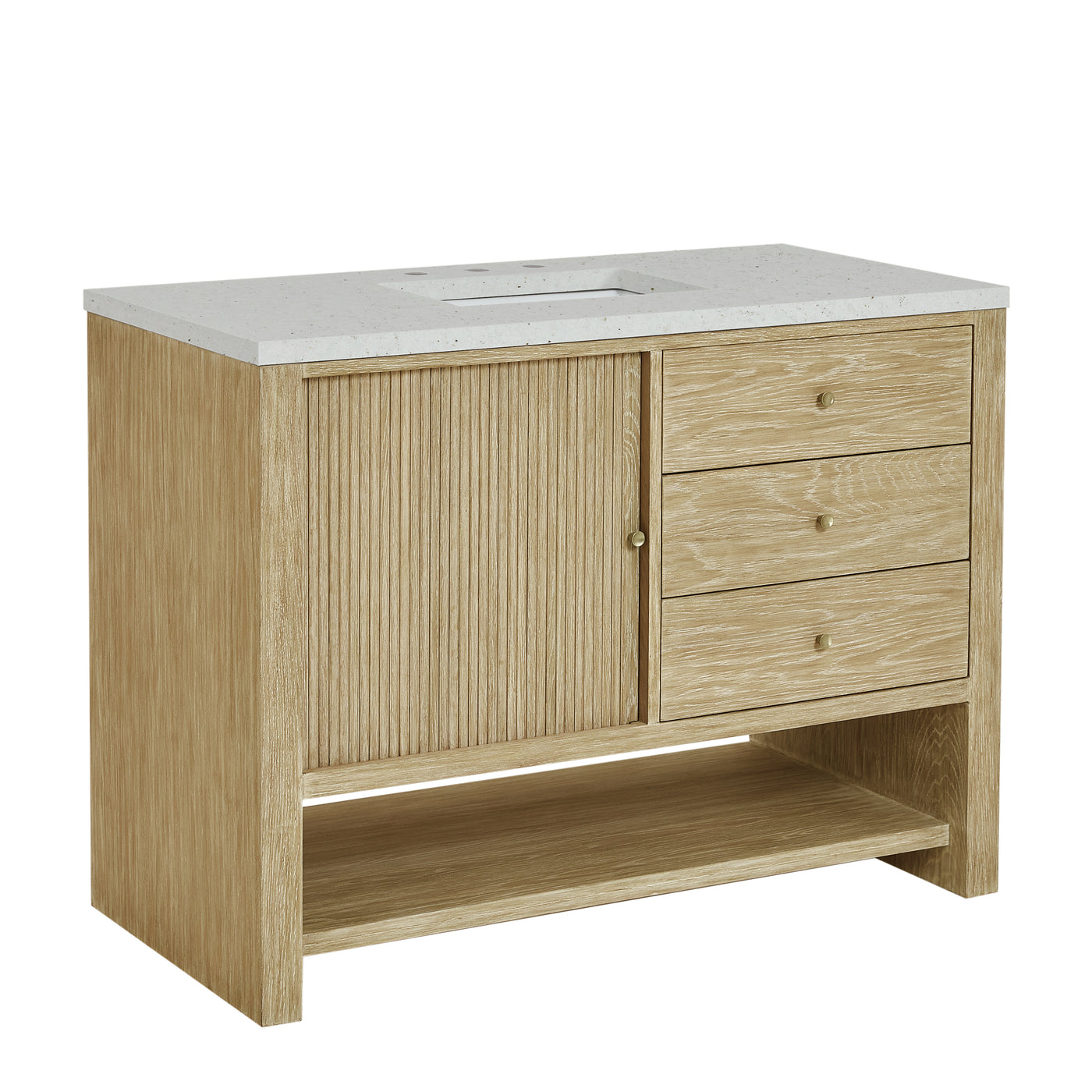 James Martin Marigot 48" Single Bathroom Vanity, Sunwashed Oak, view 26