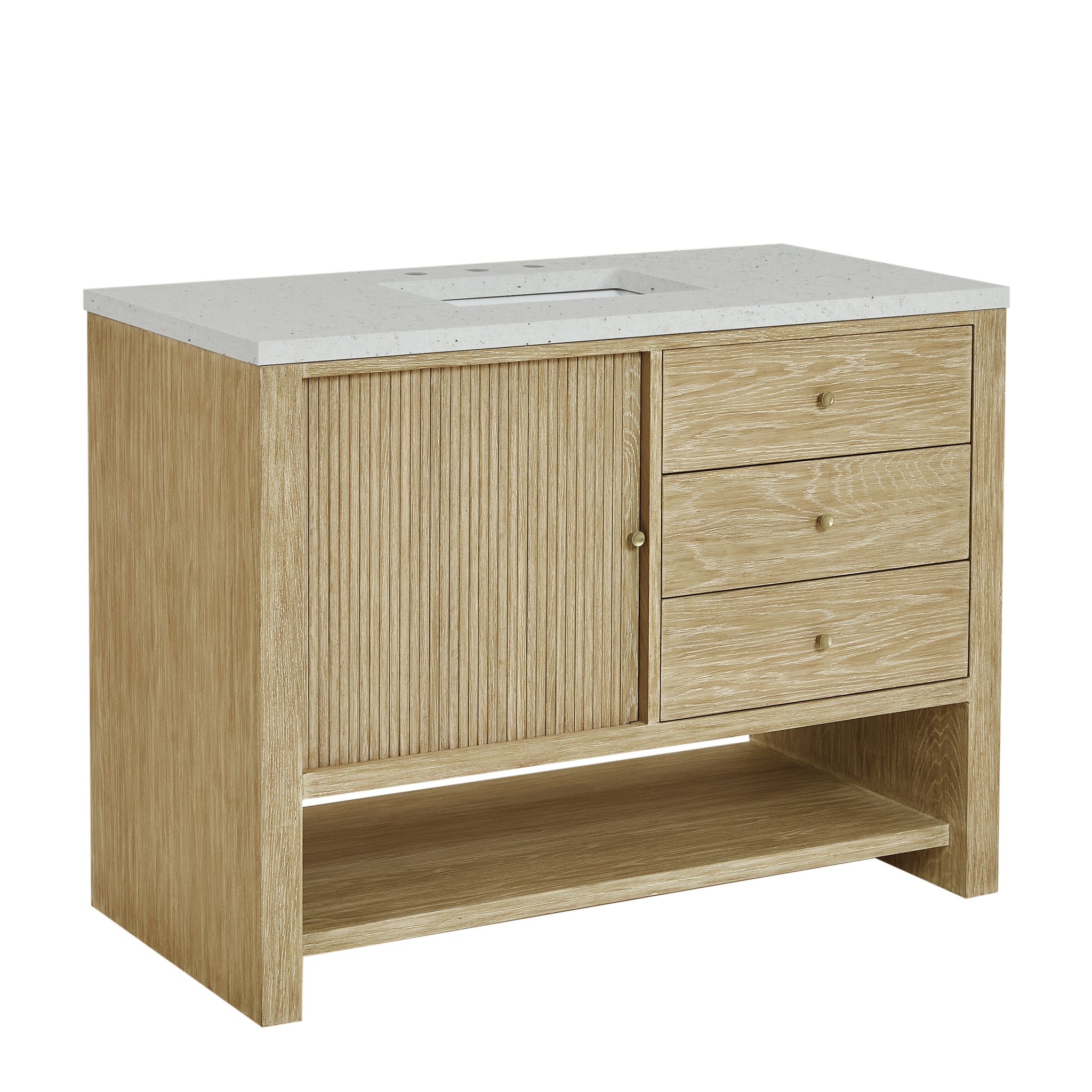 James Martin Marigot 48" Single Bathroom Vanity, Sunwashed Oak, view 26