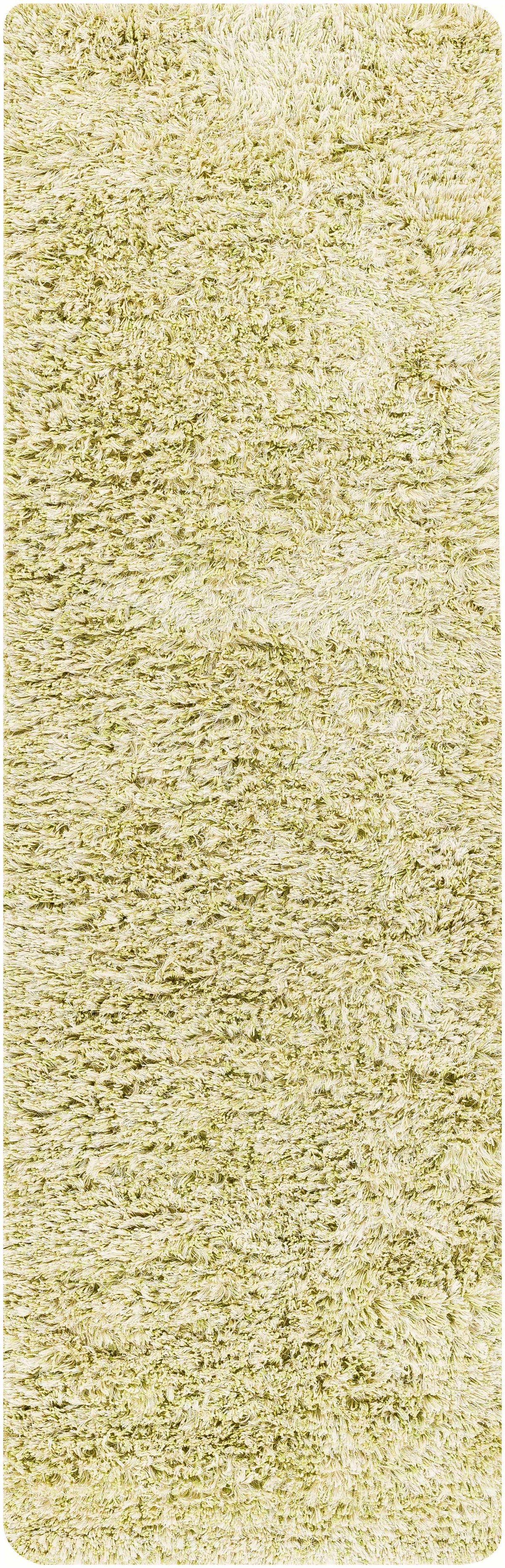 Marao Solid Grass Green Plush Rug - Clearance, photo 8 of 10