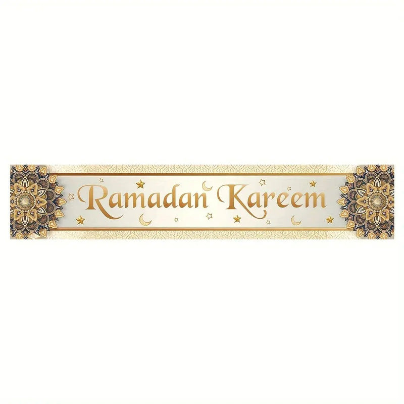Table Flag - Polyester Ramadan 35x180CM by House Of Avana