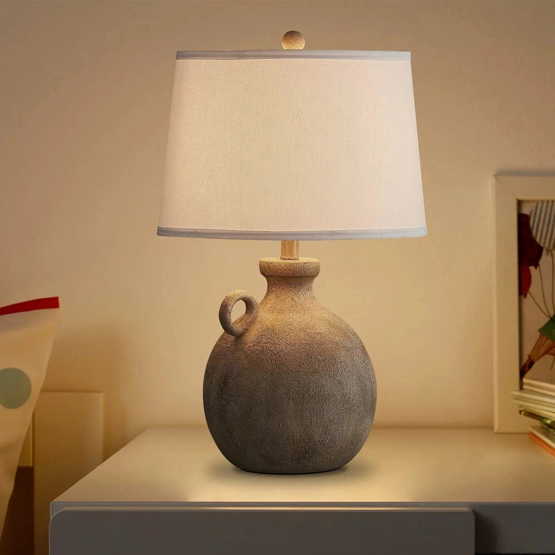 Table Lamp - 3-Way Dimmable White by House Of Avana