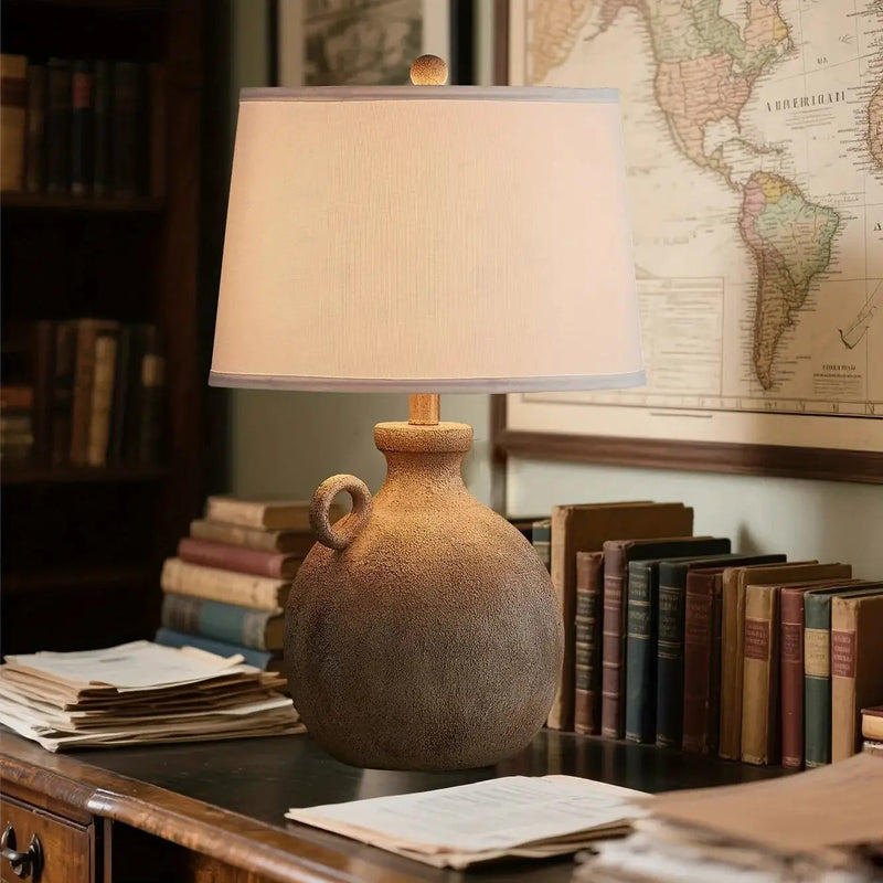 Table Lamp - 3-Way Dimmable White by House Of Avana