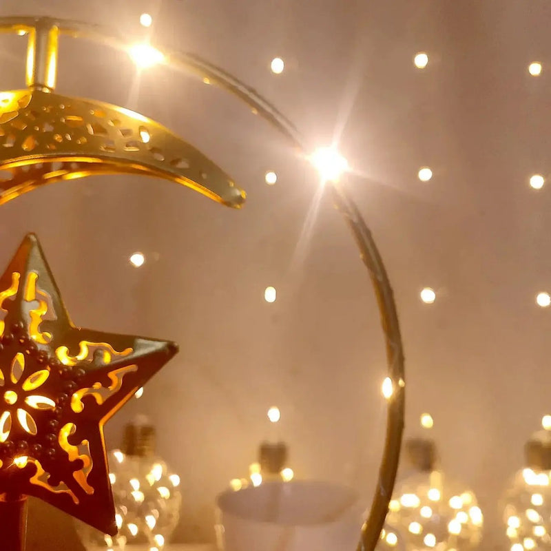 Table Lamp - 360° Wrought Iron by House Of Avana