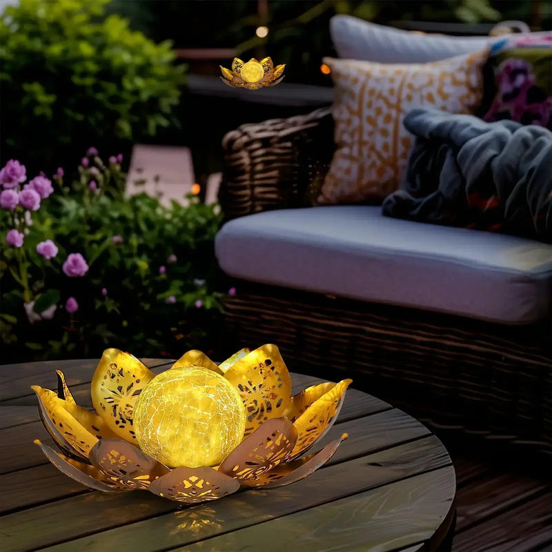Table Lamp - Solar Iron Uplight by House Of Avana