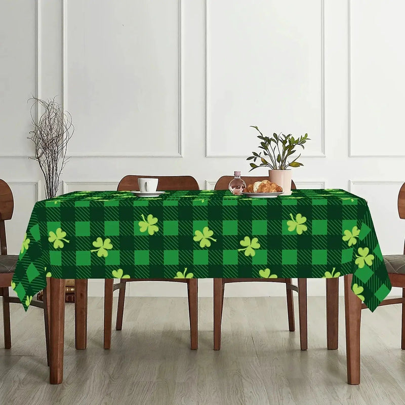 Tablecloth - Washable Polyester Clover by House Of Avana