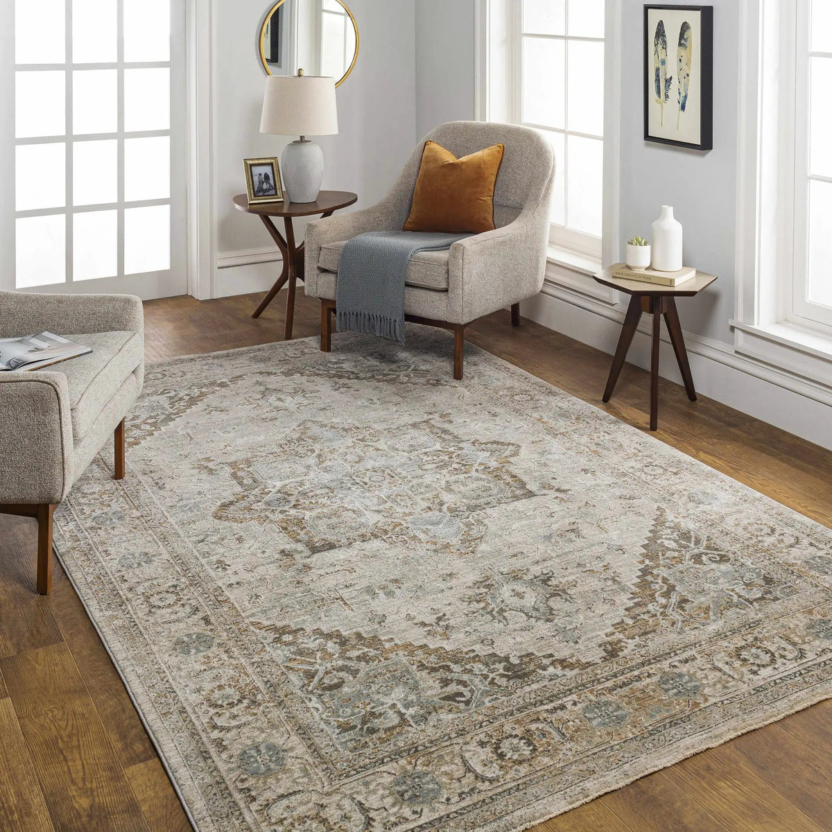 Tadian Thick Luxe Boutique Rug, installed in a room 5