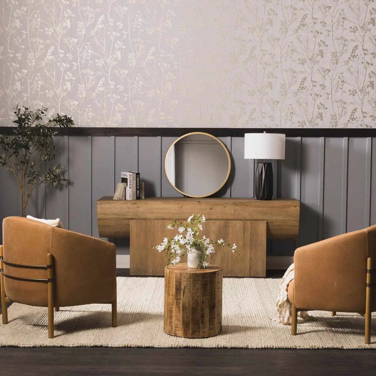 Clarke Beige Textured Wool Rug by Boutique Rugs
