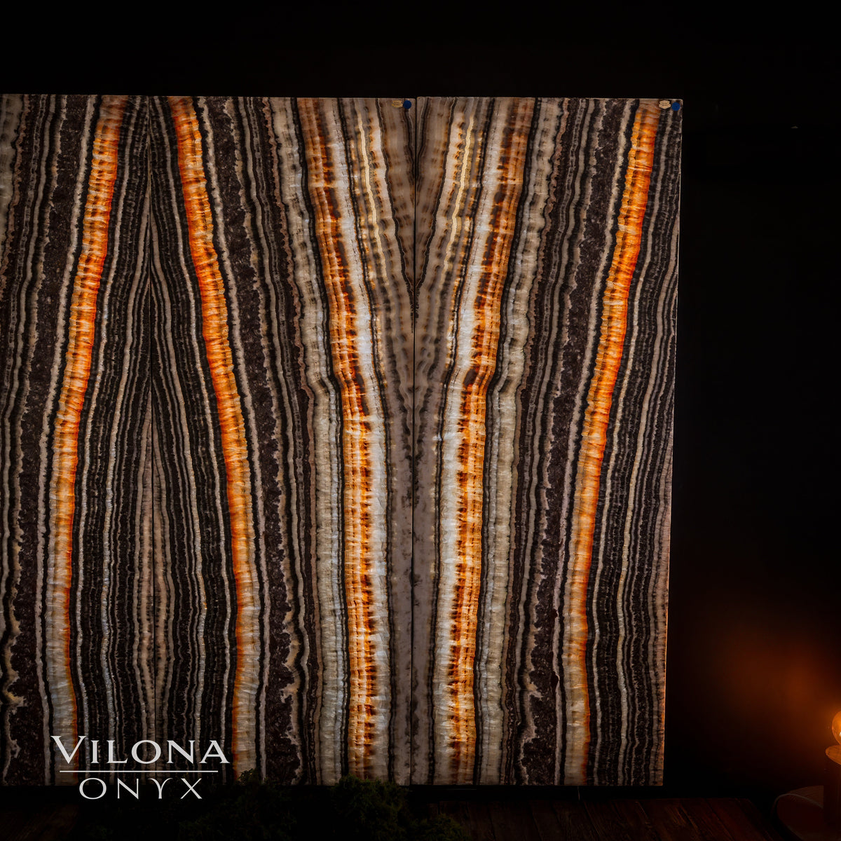 Tangerine Onyx Wall Panels (Set #1), photo 10 of 15