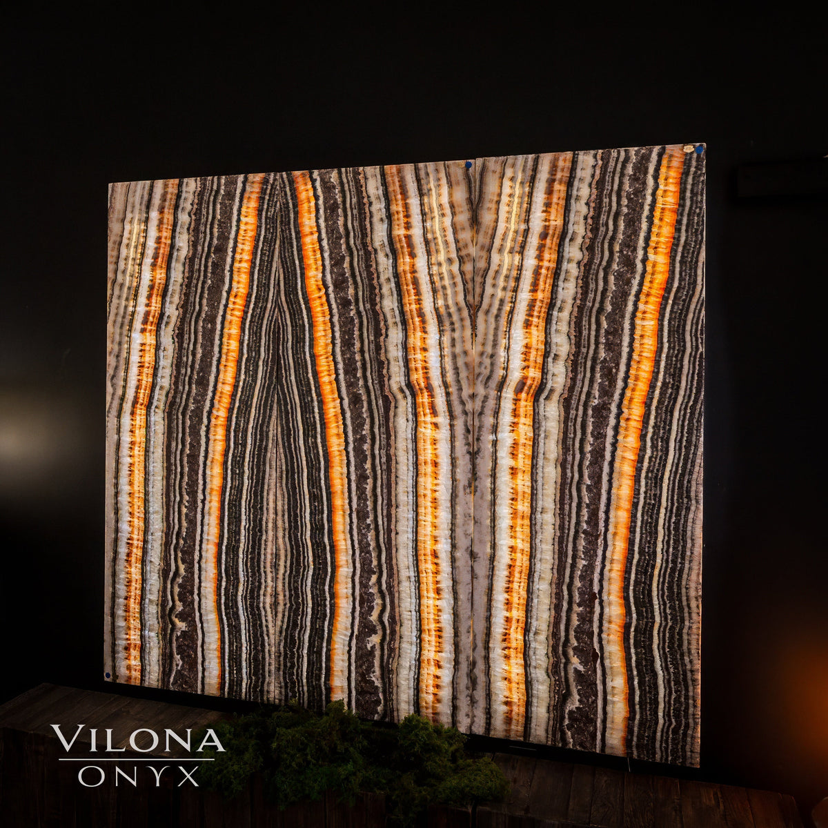 Tangerine Onyx Wall Panels (Set #1)