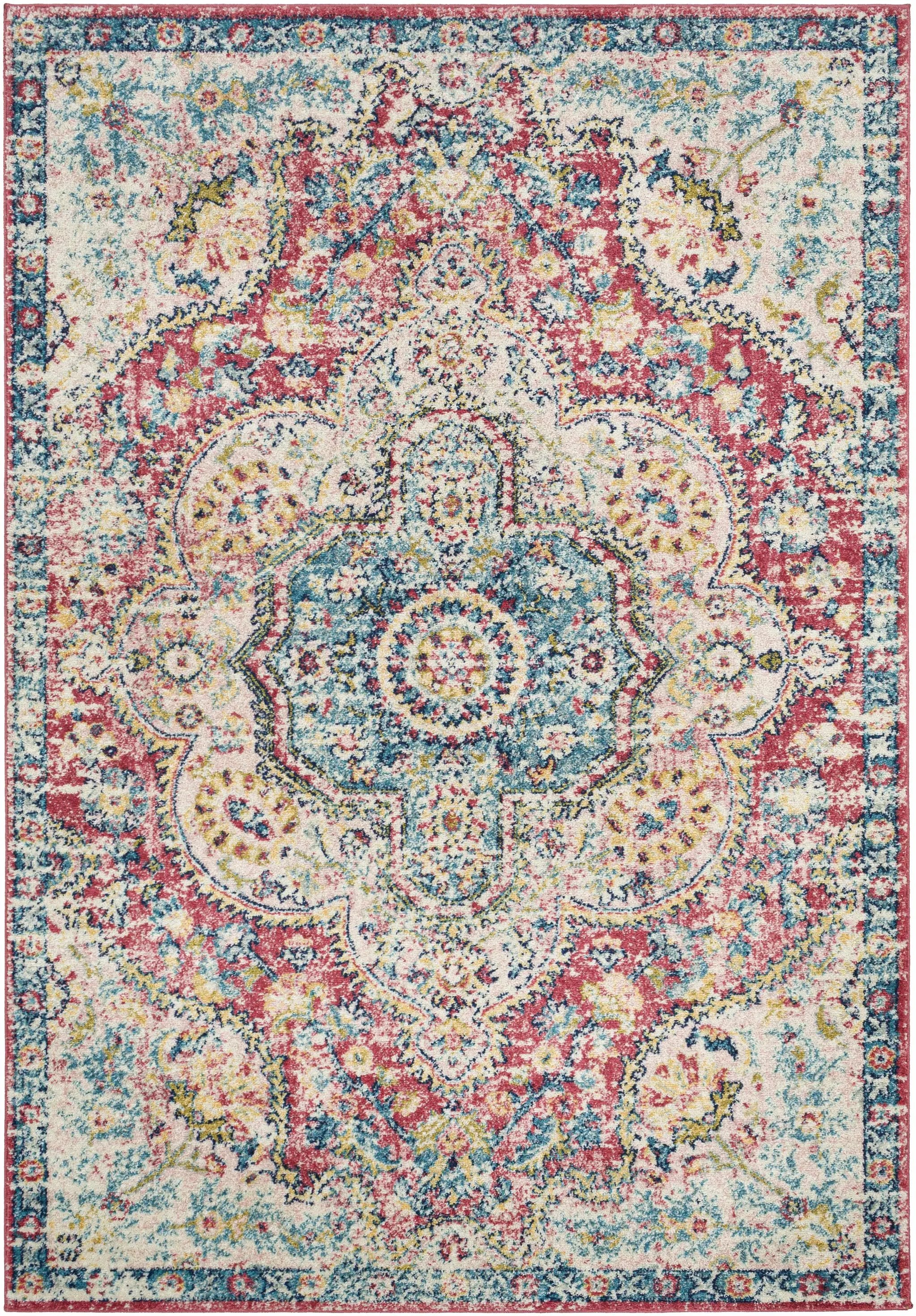 Simsbury Red Area Rug by Boutique Rugs