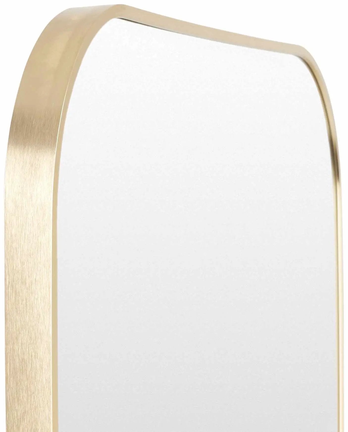 Texcaltic Gold Carved Mirror by Boutique Rugs