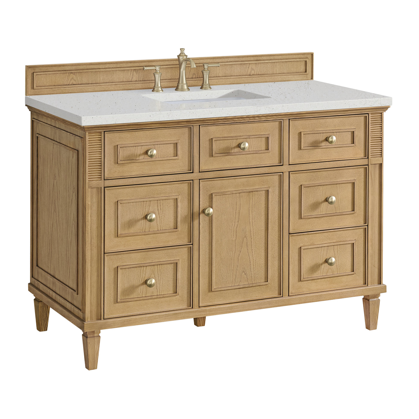 James Martin Lorelai 48" Single Bathroom Vanity, Light Natural Oak, view 35