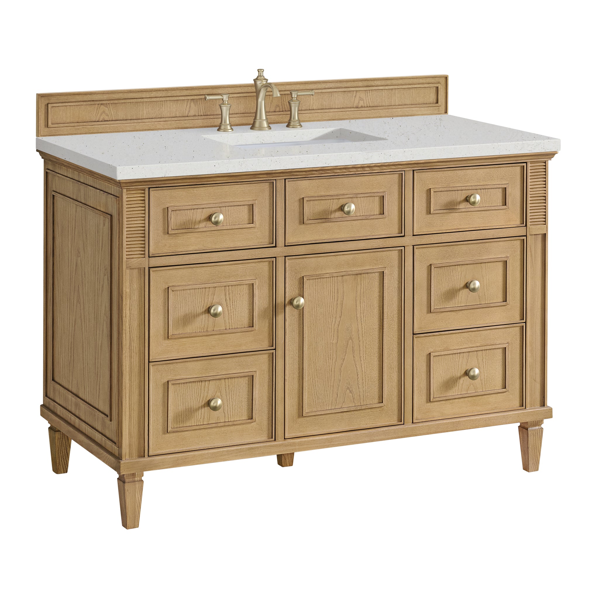 James Martin Lorelai 48" Single Bathroom Vanity, Light Natural Oak, view 35