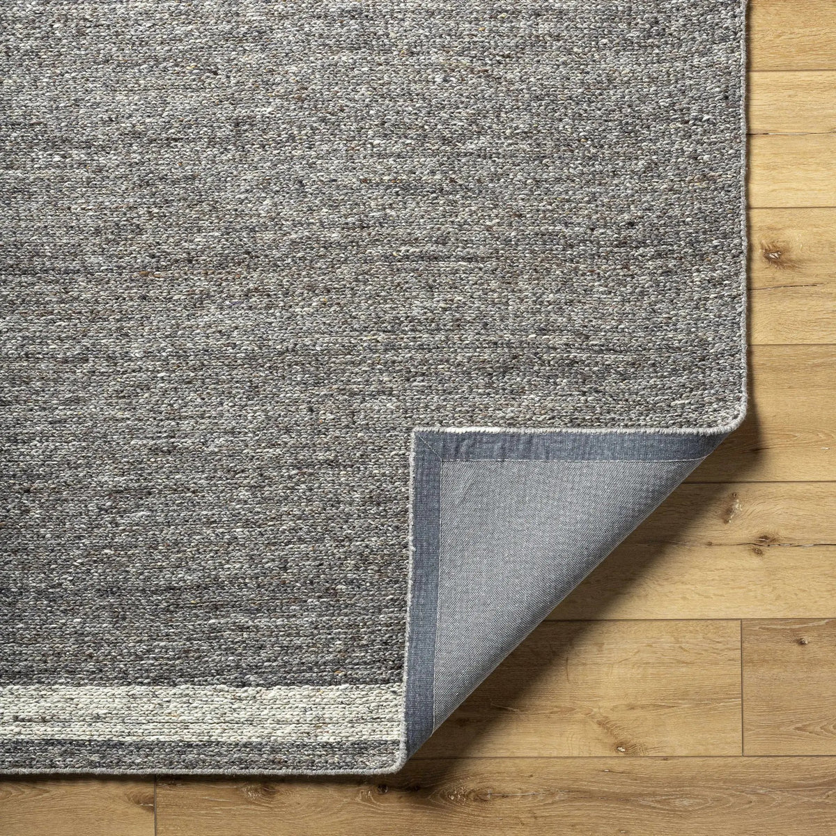 Tiran Gray Wool Area Rug, photo 4 of 7