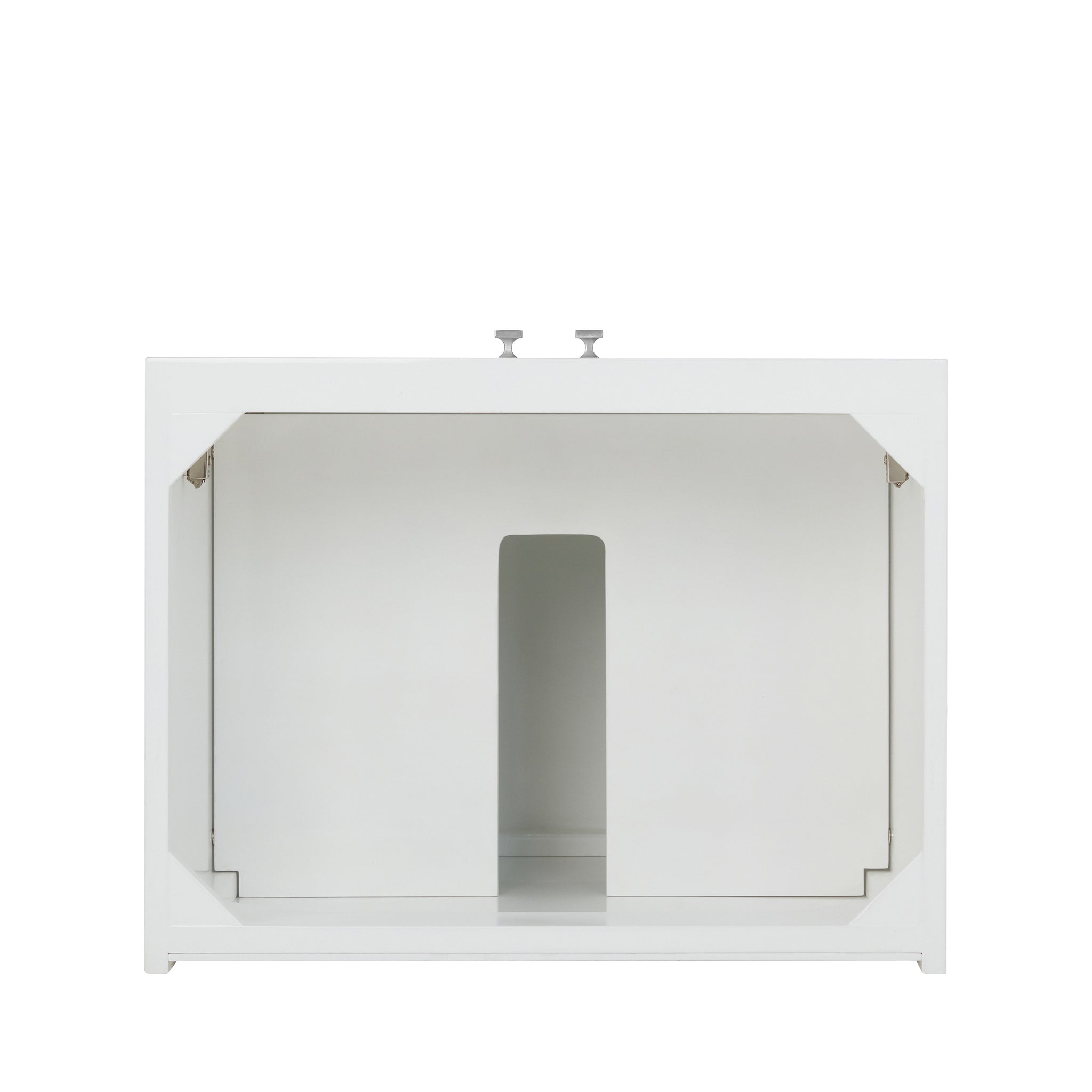 James Martin Chianti 24" Floating Single Vanity Cabinet, Glossy White, view 2