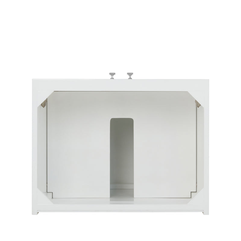 James Martin Chianti 24" Floating Single Vanity Cabinet, Glossy White, view 2