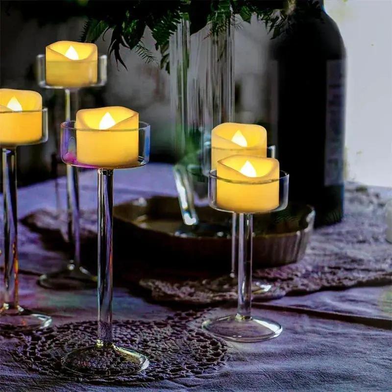 Tea Lights - Flameless LED White 12 Pack by House Of Avana