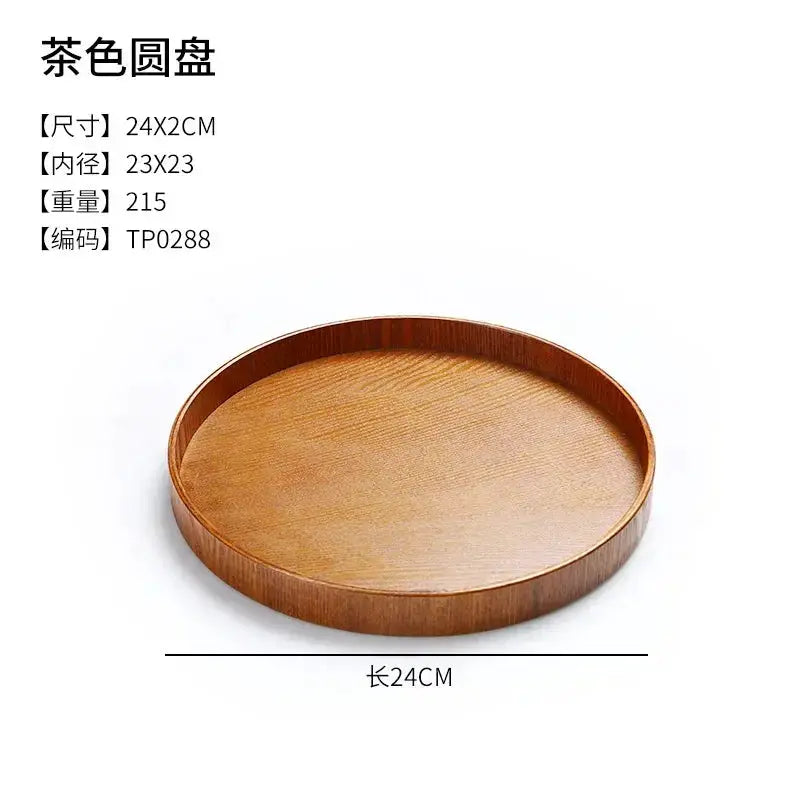 Tea Tray - Portable Wood Small by House Of Avana