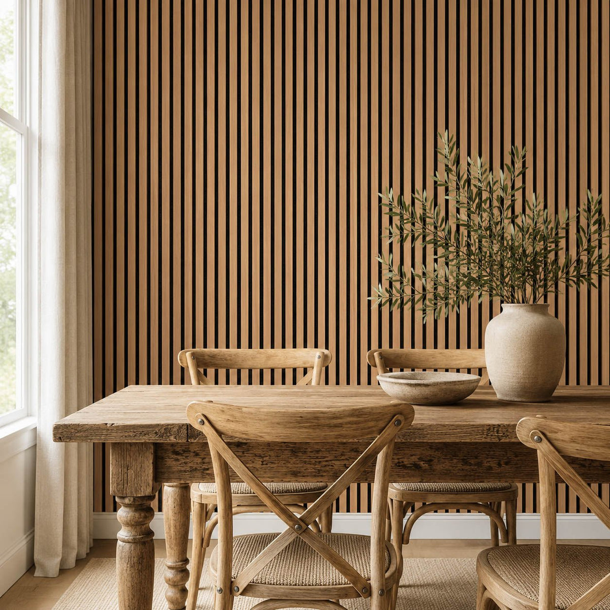 Acoustic Wooden Slat Wall Panel, photo 34 of 42