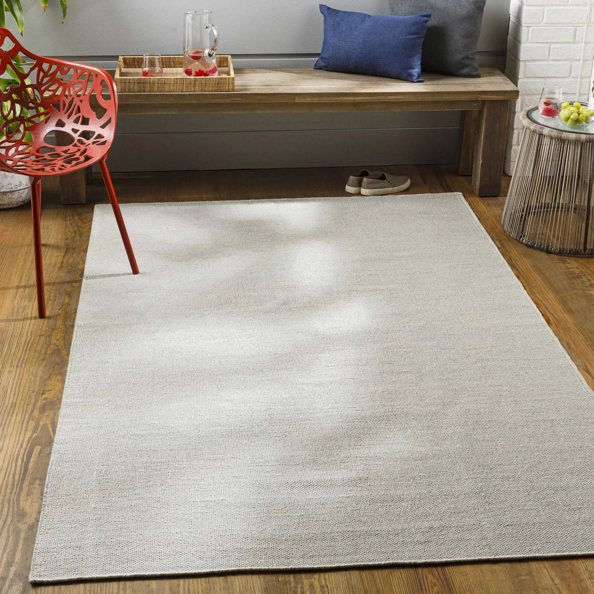 Tecoma Rug - Clearance, installed in a room